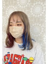 ミネヘアアンドメイク高知店 ダブルカラーアンドインナーカラー