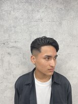 リミットバイアフィナー 大宮店(limit by Afinar) 外国人風かき上げヘアメンズフェードカット
