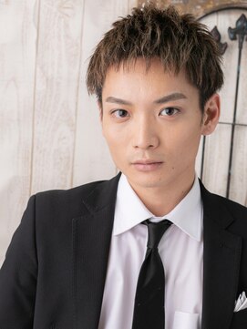 モッズヘアー メン 戸田公園店(mod's hair men) グレージュカラーでモテる！ツーブロックショートa戸田公園