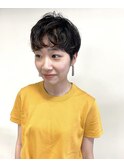 ショートヘア/ハンサムショート/ショートパーマ