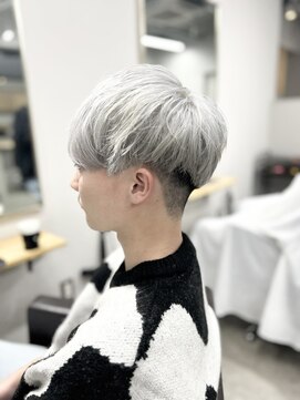 リグ 横浜(Lig.) ブリーチ/ダブルカラー/メンズ/ケアブリーチ/ホワイトグレージュ