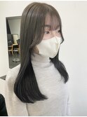 【髪質改善】透明感オリーブ/艶髪/透明感/トリートメント
