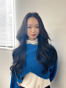 ピープスアンドスー 表参道 渋谷(Peeps&Suu.) 透明感韓国ヘア/ヨシンモリ/カーキグレージュ