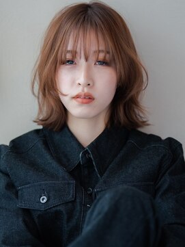 ファルファラ(farfara) 【farfara】外はねミディアム/オレンジブラウン（問屋町テラス）