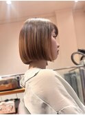 前下がり/ショートボブ