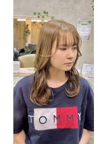 ヘアーアンドケアブラスト(HAIR CARE Blast) 20代30代ブリーチなしWカラー/ミルクティーベージュ