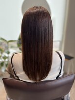 コス(cos)&nbsp;髪質改善ストレートエステでツルサラロング