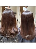 【艶髪縮毛矯正】Premium艶髪ストレート