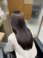 フォルテステラ(FORTE STELLA)&nbsp;黒髪カタログ/ボブルフ/ネビージュ/小顔に見せるヘア/ワンレン