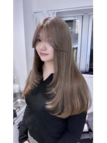 ホープ(hope)&nbsp;ミルクティー×レイヤーカット【梅田】10代20代 顔周りレイヤー