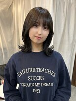 スイート ヘアデザイン(Suite HAIR DESIGN)&nbsp;柔らかさもほんのり感じるオリーブグレージュカラー