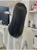 福山美容室caary 寒色カラーオリーブグレージュ透明感20代30代
