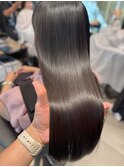 ＊頭浸浴でリラックスし形状記憶ケラチントリートメントで艶々に