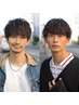 《人気No.1☆》men'sカット+ソフトツイストorスパイラル ￥132000→￥12000