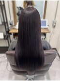 ラベンダーグレージュ / 髪質改善カラーエステ / 長町
