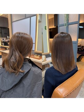 ナチュラル 古川店(Natural) 古川 大崎市 縮毛矯正 髪質改善 トリートメント 艶髪カラー