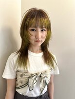 デン(den)&nbsp;デザインカラー　ライムイエロー