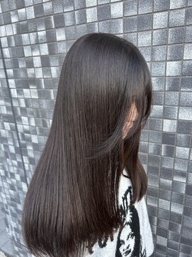 アンツ サザンリゾート 茅ヶ崎店(ANT'S Southern Resort) ホワイトグレージュ/デジタルパーマ/チェリーブラウン/茅ヶ崎