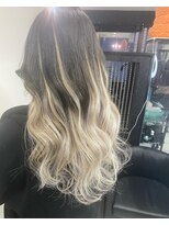 ヘアーデザイン ジェルム(Hair Design germe)&nbsp;エクステでギャルグラデーション！ #しのだスペシャル