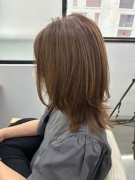 ヘアーアートシフォン 池袋西口店(Hair art chiffon) 暗めカラー/グランマッシュ/縮毛矯正/白髪ぼかし/髪質改善