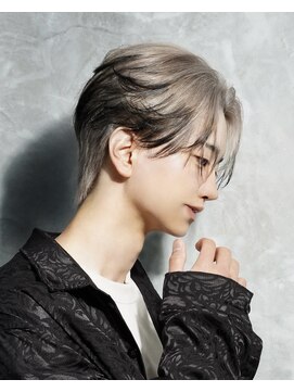 スキル ミナム 表参道(SKILL MiNam) ホワイトベージュ×エンドカラー