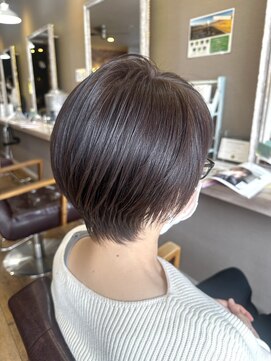 ヘアーメイクロージー 八軒店 (HAIR MAKE ROSY) くびれショートショートカットステップボーンカットノンジアミン