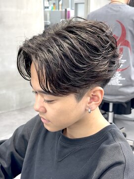 アクロ(ACRO) 広島メンズ/フェザーパーマ/毛流れパーマ