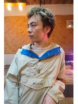 ロム 札幌大通(LOM)&nbsp;メンズブロンドスパイキーショート【札幌】