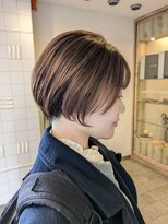 カミケンアジト(kamiken.ajito)&nbsp;小顔◎大人可愛いショートヘア【カミケンアジト/福島】