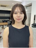 20代30代40代50代くびれミディアム似合わせカット/レイヤー/銀座