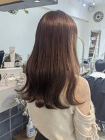 ナンバー エアロ 横浜(N° +aero)&nbsp;ブリーチなしダブルカラーでハニーベージュ