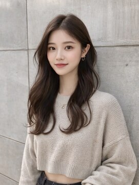 ワタトリ(waTatori) 新宿【髪質改善】ロングレイヤー/透明感/艶髪/韓国風/ブラウン