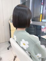 ヘアアンドデイスパ アグー(hair&dayspa AGU)&nbsp;ぱつっと☆切りっぱなしボブ