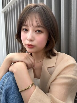 ロンドプランタン 恵比寿(Lond Printemps) 大人ガーリー/似合わせカット/ミディアムレイヤーカット