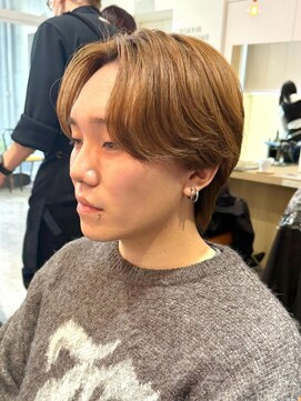 ヘア アンド スパ エジェリ プリム(hair&spa egerie prime) ナチュラルセンターパート 森