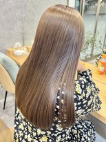 ニーム クルール 国分寺北口店(NEEM Couleur)&nbsp;ロング/ベージュ/ストレート/透明感カラー/髪質改善/国分寺