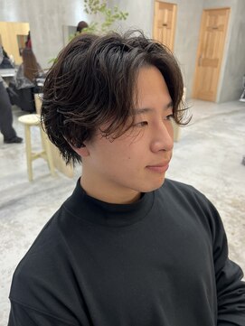 スミス 上野(smith) シャドウパーマ　メンズカット