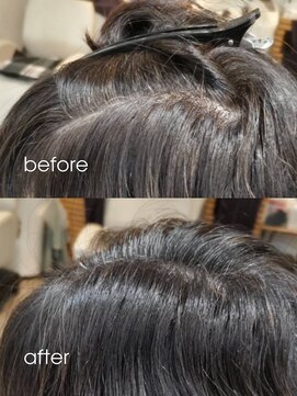 ココル 西新井(CoCoLu) 30代40代50代◎白髪染めリタッチカラーミディアムヘア西新井