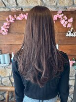 ヘアリゾート粋 ウナム 新宿東口店(enam)&nbsp;透明感ブラウン/レイヤーカット/艶髪ロング
