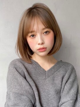 キリ 表参道(kyli) シースルーバング似合わせカットデジタルパーマうる艶髪艶感