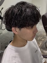 アンジェ(ange) シャドウパーマ_植松優月