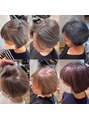 ハロー(Hollow) 白髪ぼかしを回数重ねることで【ブリーチ無し】で綺麗な髪色に