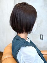 アフロート トウキョウ(AFLOAT TOKYO)&nbsp;似合わせショートボブ30代40代50代前下がり小顔銀座丸顔面長黒髪