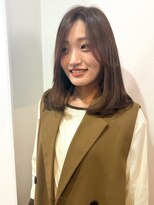 イーストハムアール(EAST HAM r) 透明感ラテブラウン/レイヤーカット/顔まわりカット