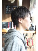 ソフトモヒカン×ソフト２ブロック×束感レイヤー