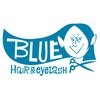 ブルー ヘアーアンドアイラッシュ(Blue hair&eyelash)のお店ロゴ