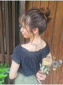 お団子アレンジ