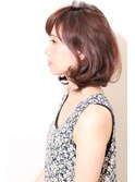 マットアッシュで重軽ボブに動きをプラス【antileaf 溝の口】