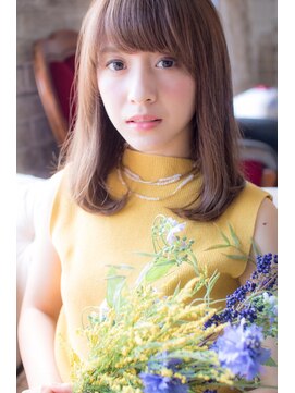 ロンドアベニール 北千住(Lond avenir) 【lond avenir本田奈穂美】うるツヤストレートワンカールミディ