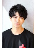 爽やかバング上げショート